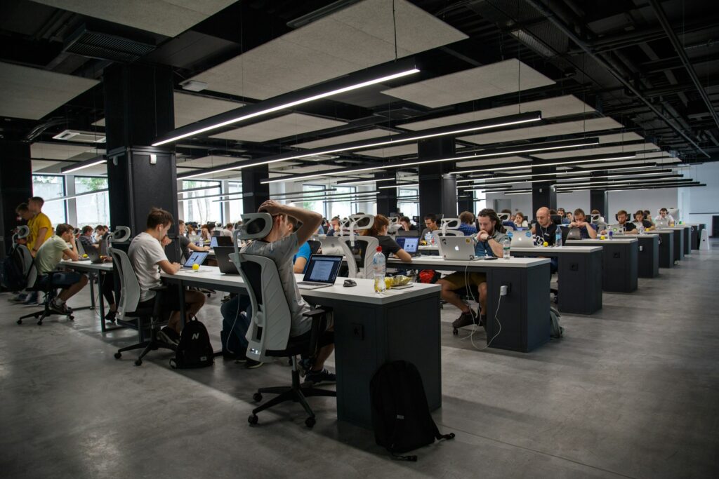 A modern office